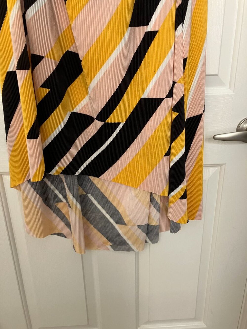 NEW W/ TAG: Lane Bryant Hi Low Pleated Flowy Skirt 18-20 - Picture 5 of 7